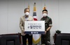 계룡건설, 추석 명절 예비역 위문금 전달 